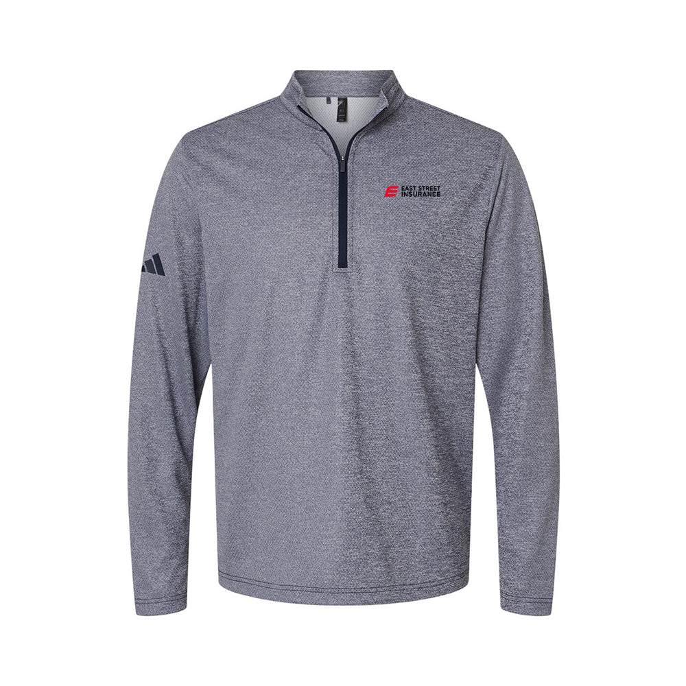 East Street - Adidas Space Dyed Quarter-Zip Pullover