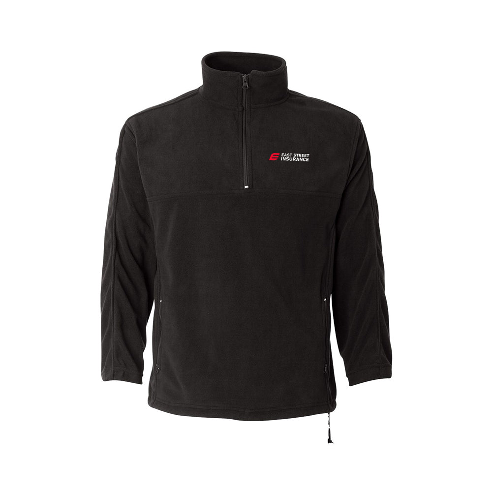 East Street - Sierra Pacific Unisex Microfleece Quarter-Zip Pullover