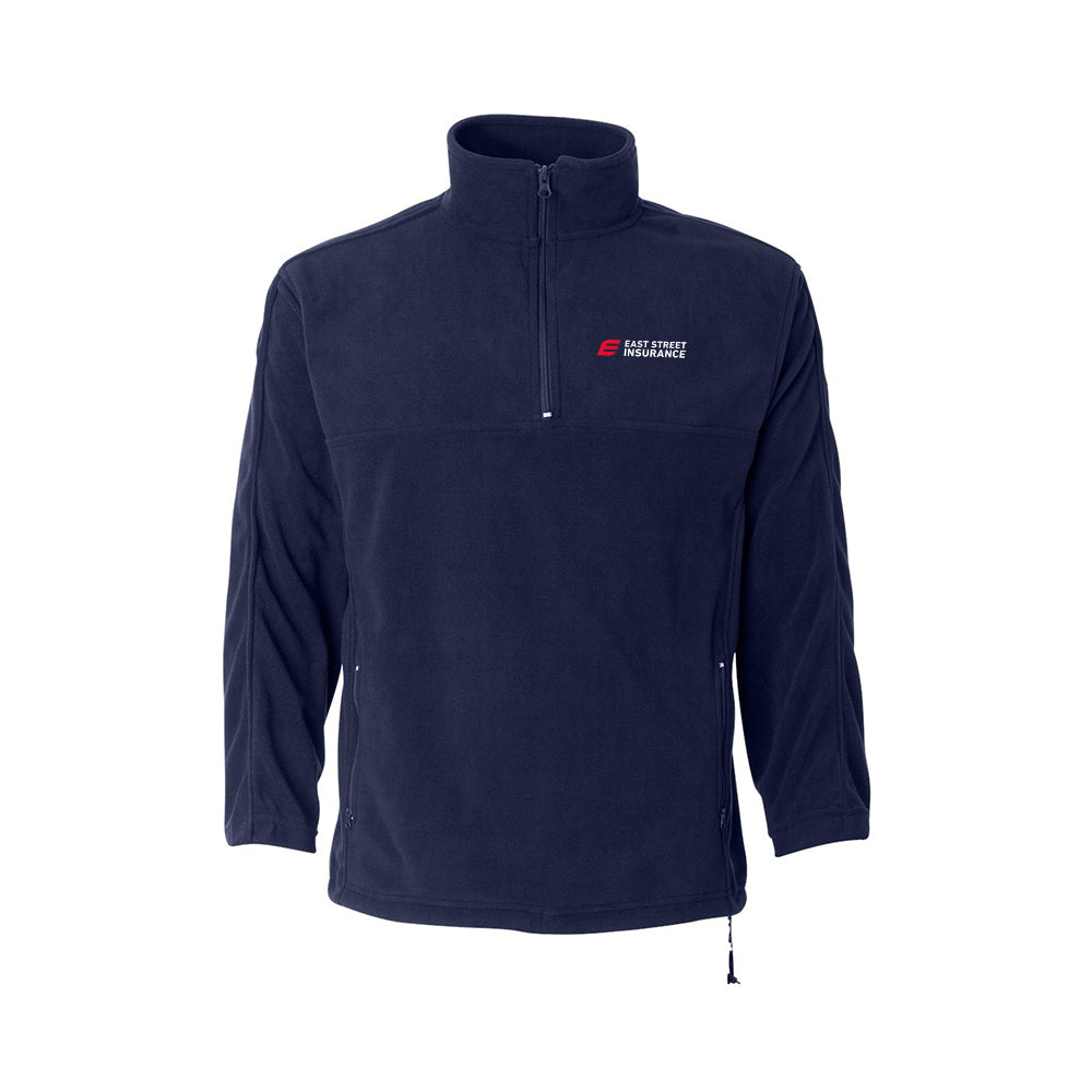 East Street - Sierra Pacific Unisex Microfleece Quarter-Zip Pullover