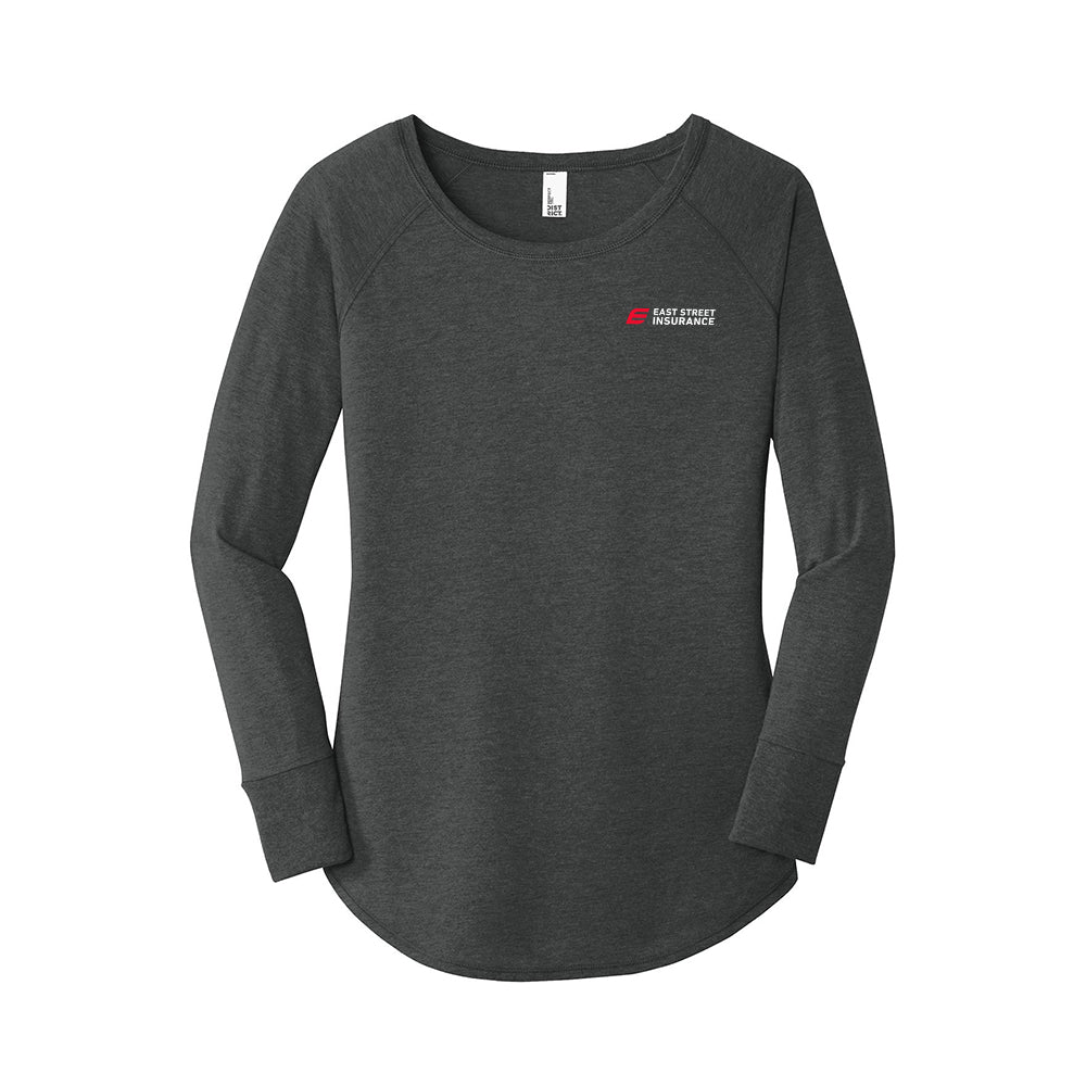 East Street - District Women's Perfect Tri Long Sleeve Tunic Tee