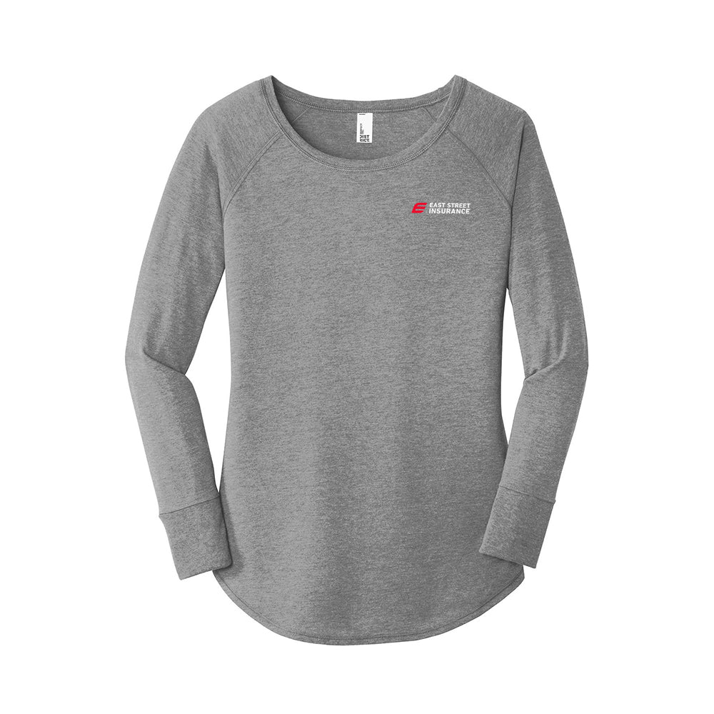 East Street - District Women's Perfect Tri Long Sleeve Tunic Tee