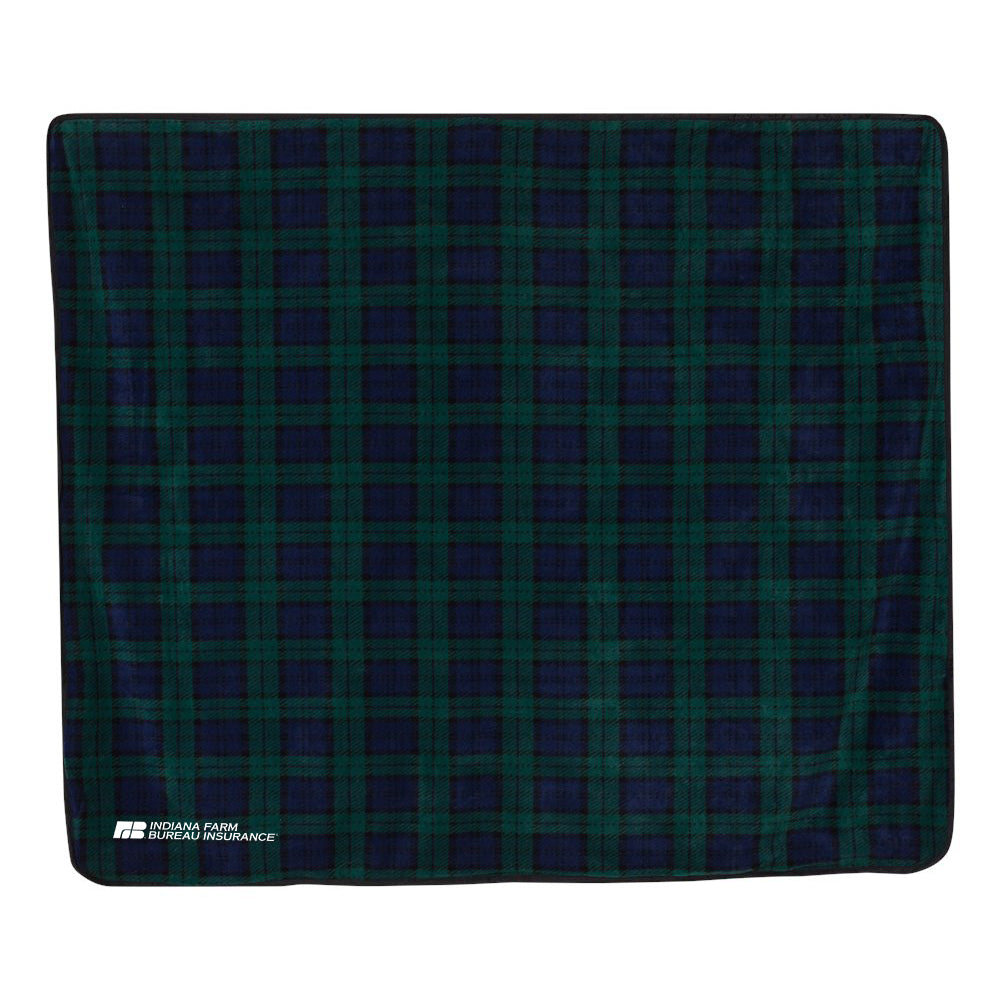 Tier 2 - Alpine Fleece Polyester/Nylon Patterned Picnic Blanket