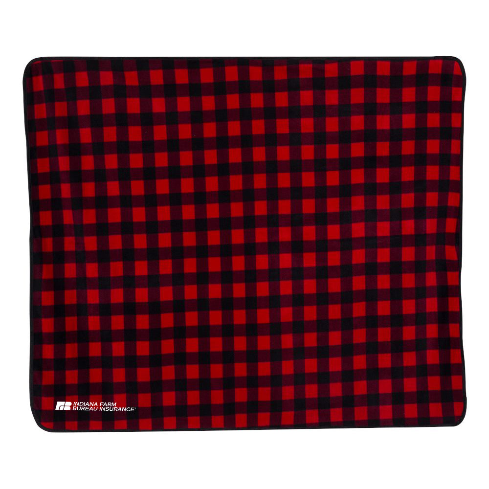 Tier 2 - Alpine Fleece Polyester/Nylon Patterned Picnic Blanket