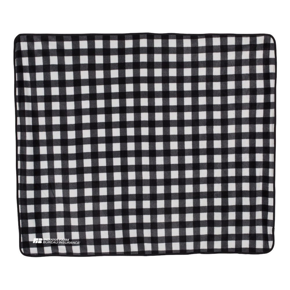 Tier 2 - Alpine Fleece Polyester/Nylon Patterned Picnic Blanket