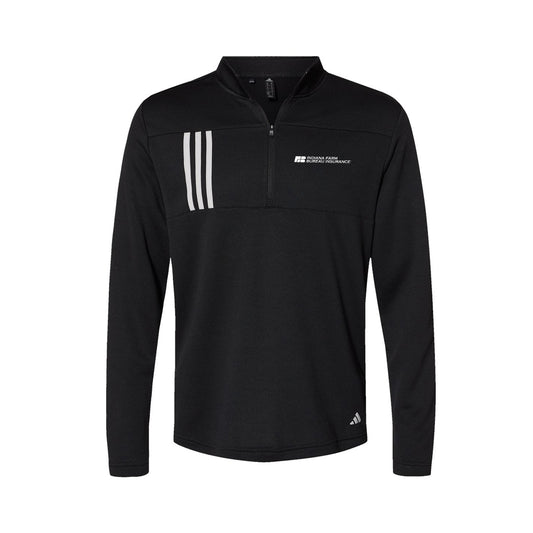 Tier 2 - Adidas 3-Stripes Double Knit Quarter-Zip Pullover
