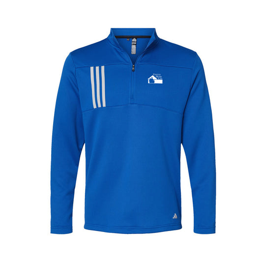 UHL - Adidas 3-Stripes Double Knit Quarter-Zip Pullover