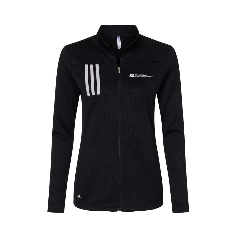 Tier 2 - Adidas Women's 3-Stripes Double Knit Full-Zip