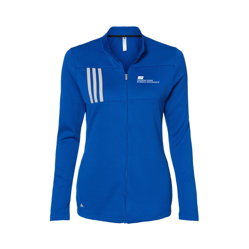 Tier 3 - Adidas Women's 3-Stripes Double Knit Full-Zip