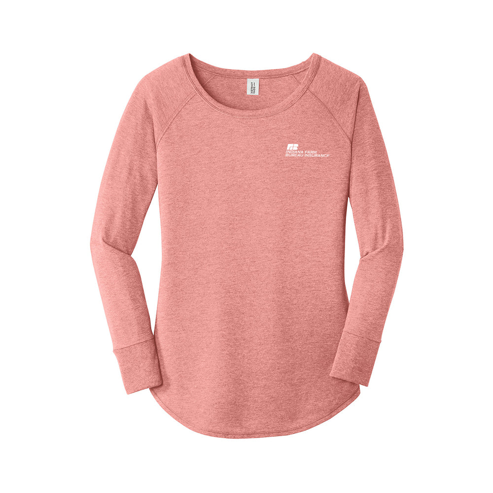Tier 3 - District Women's Perfect Tri Long Sleeve Tunic Tee