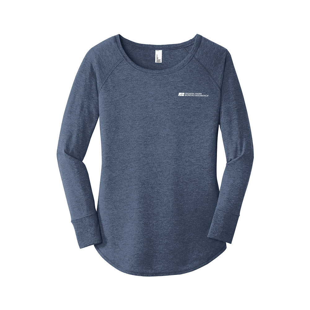Tier 2 - District Women's Perfect Tri Long Sleeve Tunic Tee