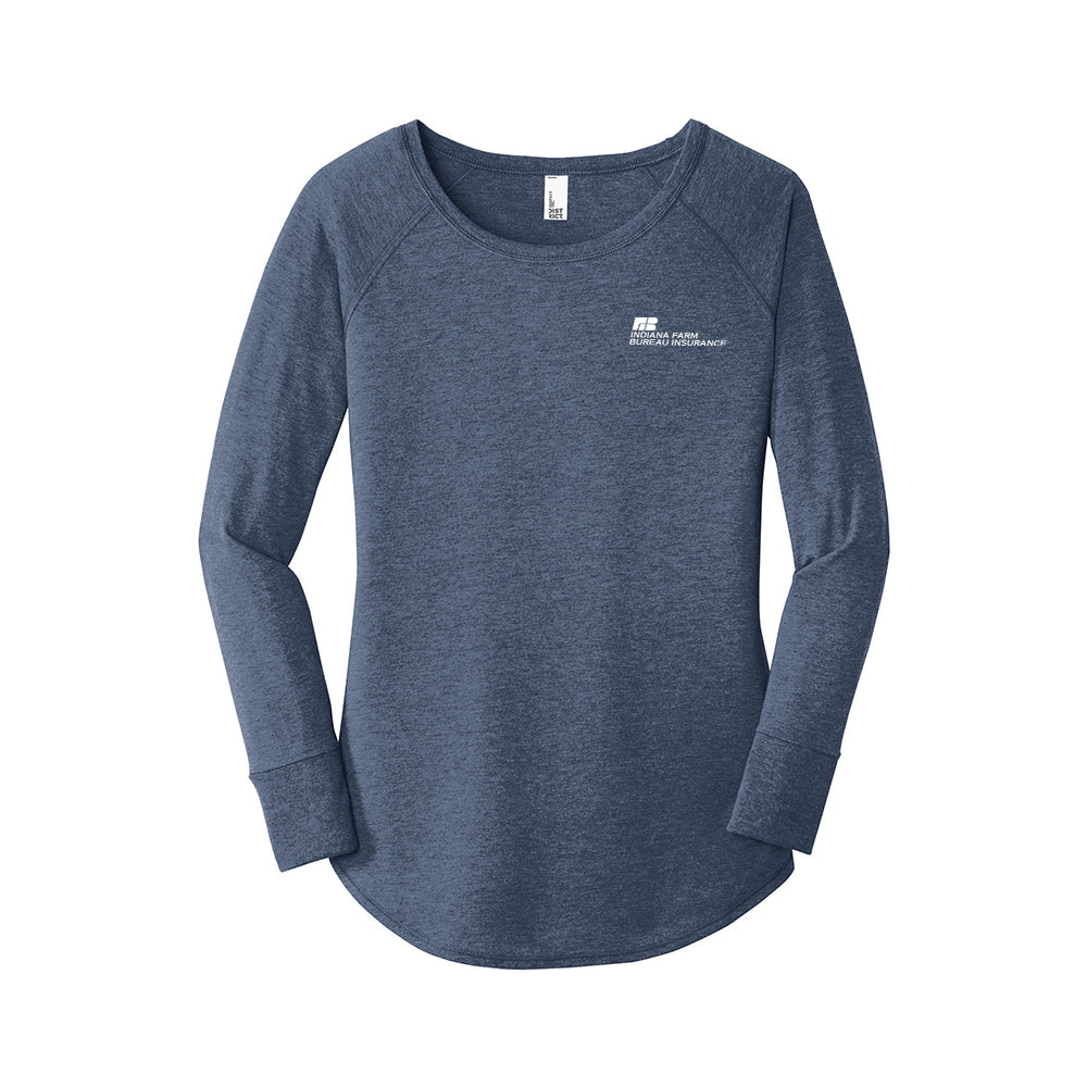 Tier 3 - District Women's Perfect Tri Long Sleeve Tunic Tee
