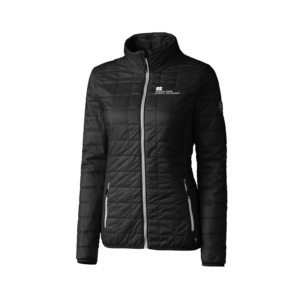 Tier 3 - Cutter & Buck Rainier PrimaLoft Womens Eco Insulated Full Zip Puffer Jacket