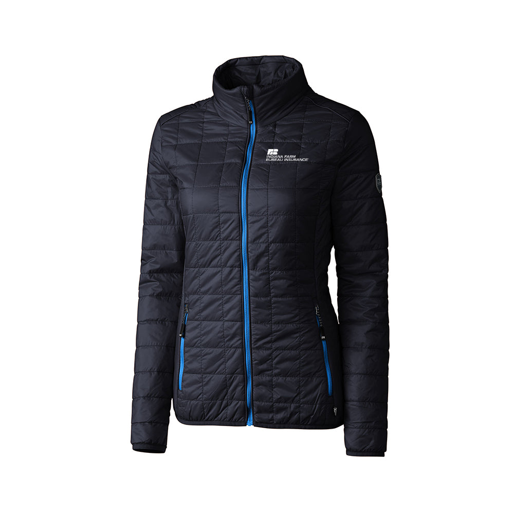 Tier 3 - Cutter & Buck Rainier PrimaLoft Womens Eco Insulated Full Zip Puffer Jacket