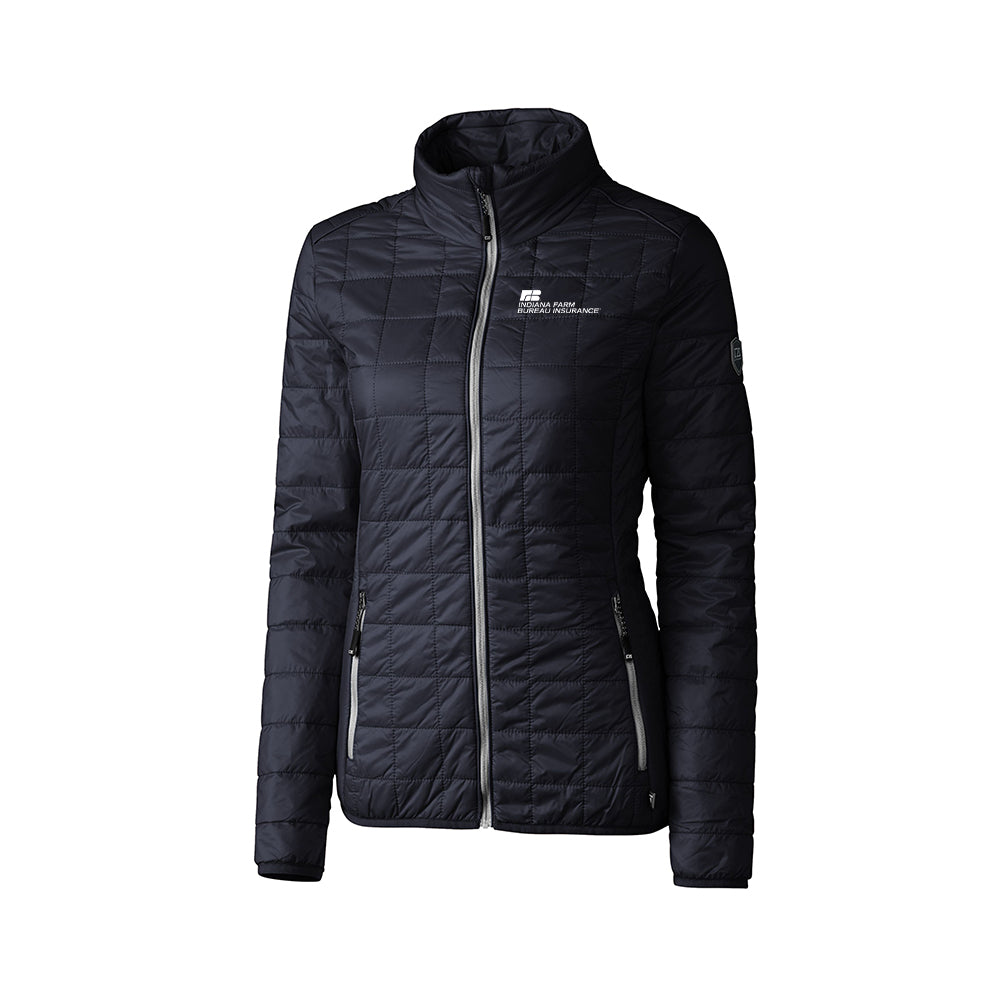 Tier 3 - Cutter & Buck Rainier PrimaLoft Womens Eco Insulated Full Zip Puffer Jacket