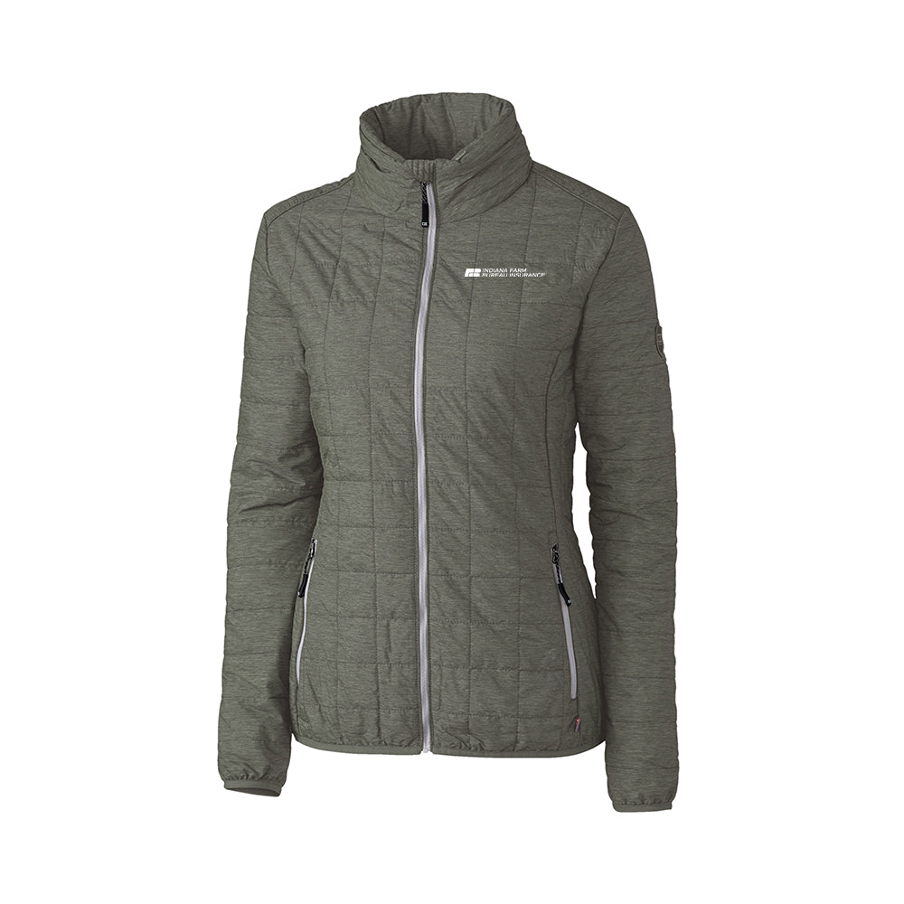 Tier 2 - Cutter & Buck Rainier PrimaLoft Womens Eco Insulated Full Zip Puffer Jacket