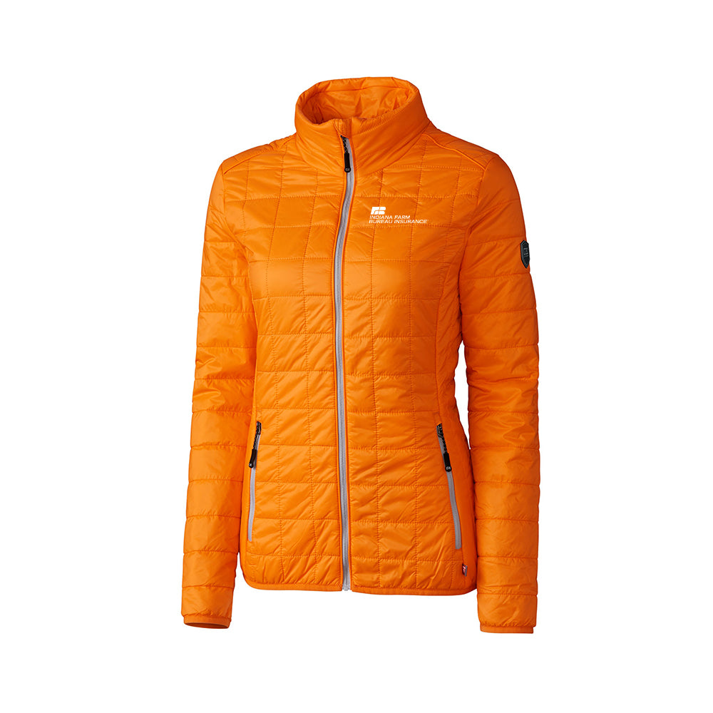 Tier 3 - Cutter & Buck Rainier PrimaLoft Womens Eco Insulated Full Zip Puffer Jacket