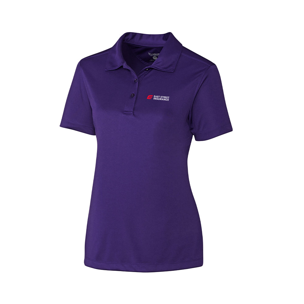 East Street - Clique Parma Tech Jersey Womens Polo