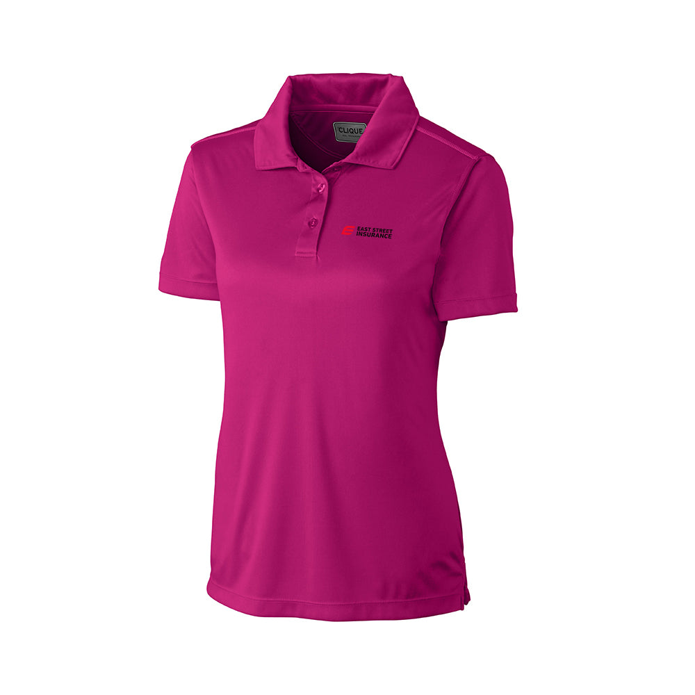 East Street - Clique Parma Tech Jersey Womens Polo