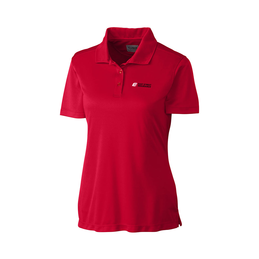 East Street - Clique Parma Tech Jersey Womens Polo