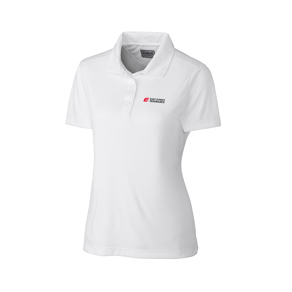 East Street - Clique Parma Tech Jersey Womens Polo