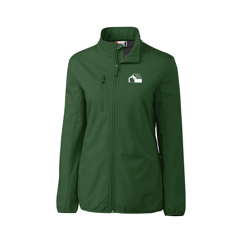 UHL - Clique Trail Stretch Softshell Full Zip Womens Jacket