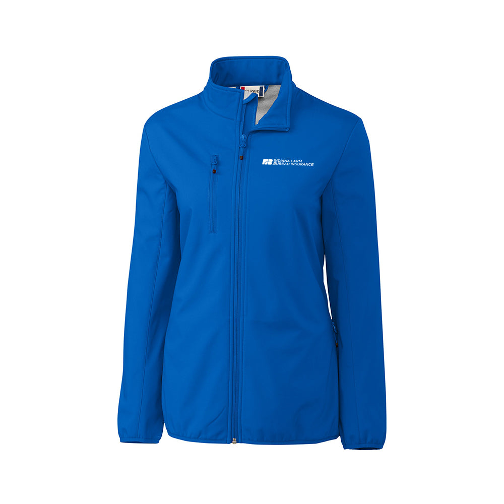 Tier 2 - Clique Trail Stretch Softshell Full Zip Womens Jacket