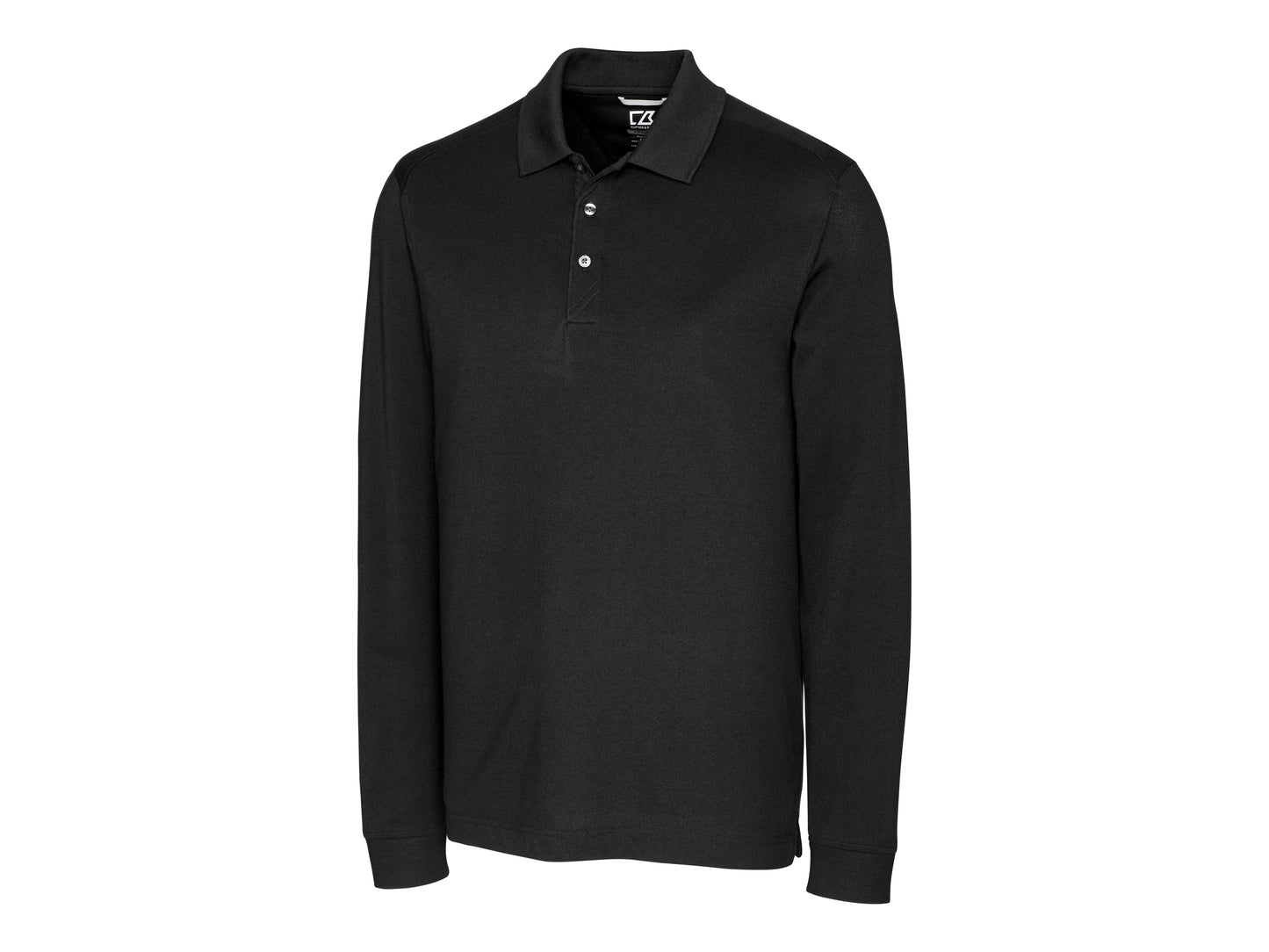 East Street - Cutter & Buck Advantage Tri-Blend Pique Mens Long Sleeve Polo