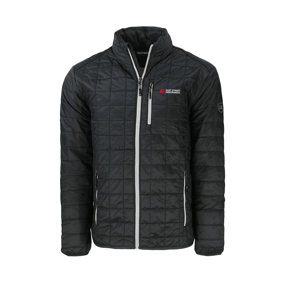 East Street - Cutter & Buck Rainier PrimaLoft Mens Eco Insulated Puffer Jacket Big & Tall