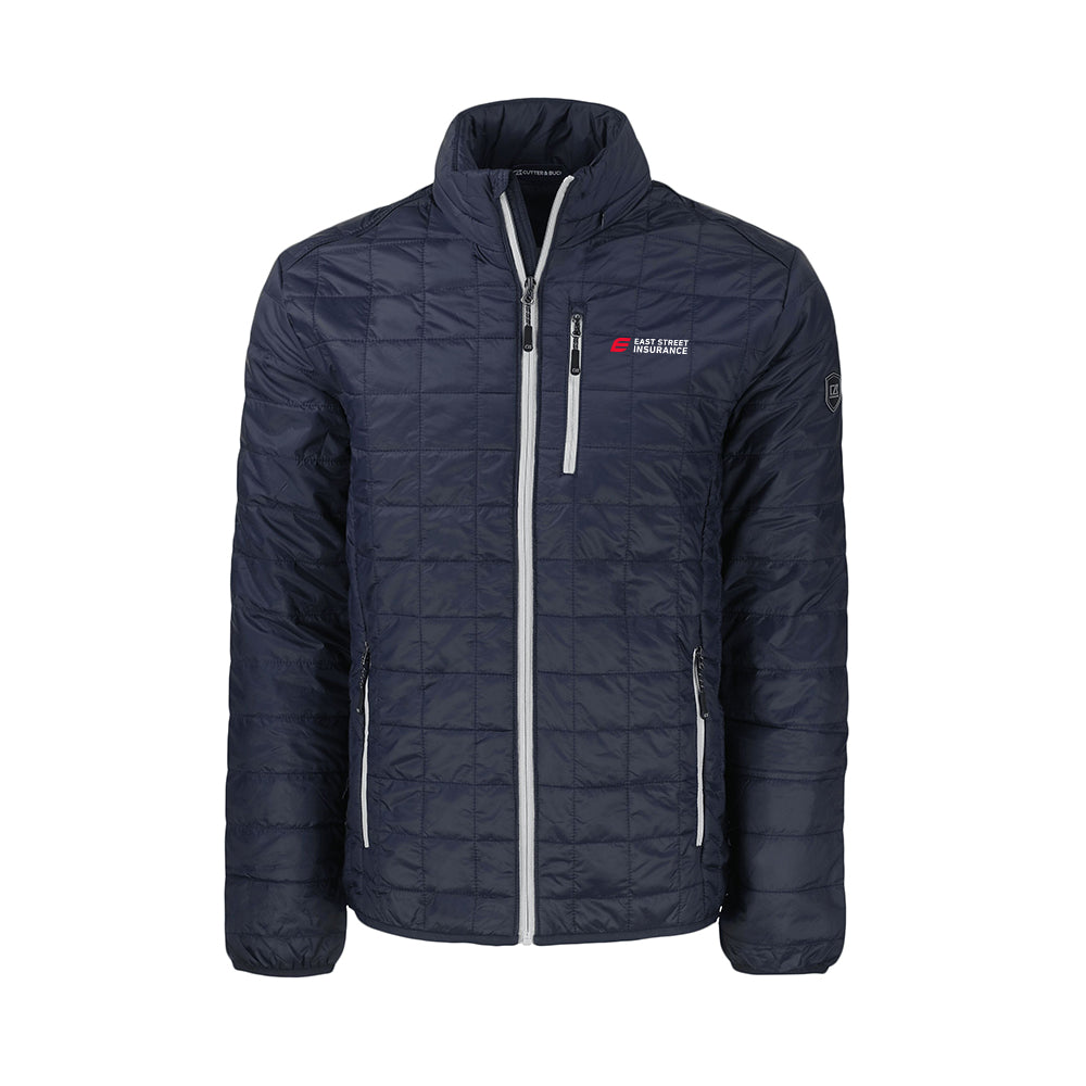 East Street - Cutter & Buck Rainier PrimaLoft Mens Eco Insulated Puffer Jacket Big & Tall