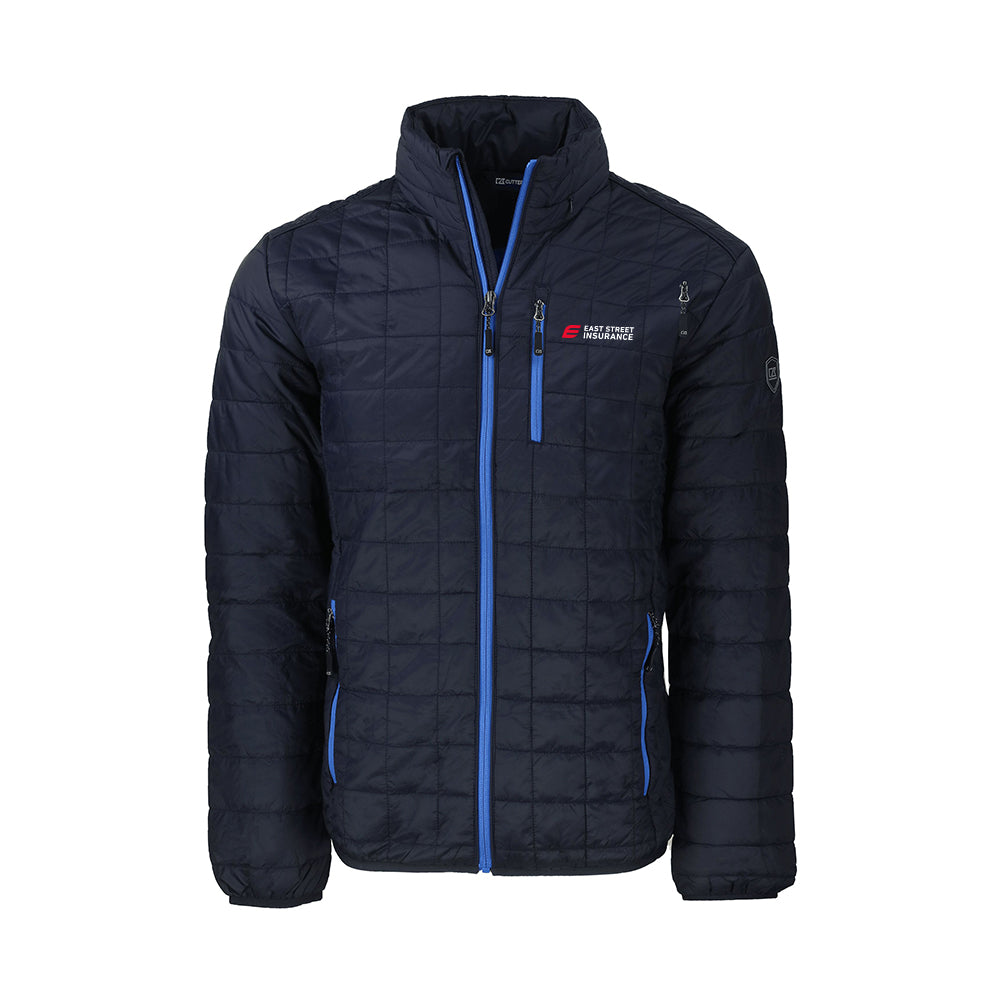 East Street - Cutter & Buck Rainier PrimaLoft Mens Eco Insulated Puffer Jacket Big & Tall