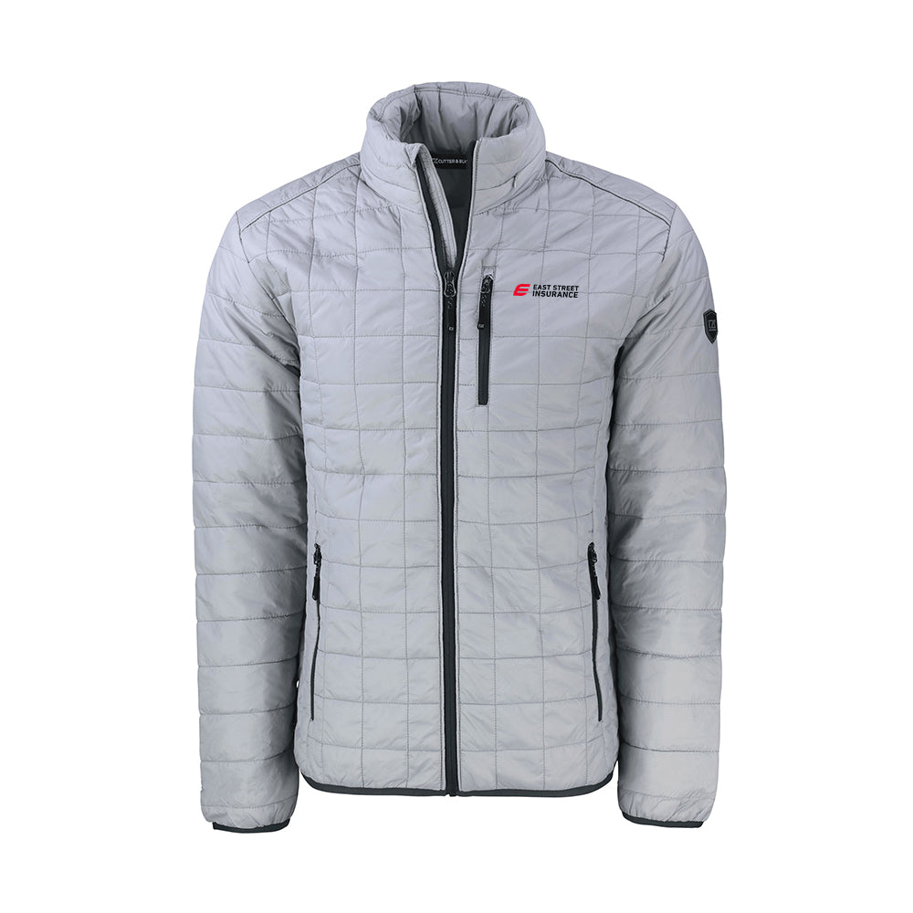 East Street - Cutter & Buck Rainier PrimaLoft Mens Eco Insulated Puffer Jacket Big & Tall