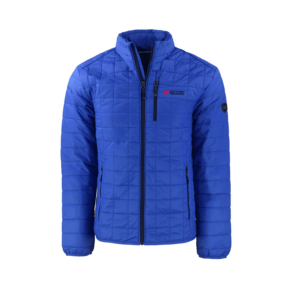 East Street - Cutter & Buck Rainier PrimaLoft Mens Eco Insulated Puffer Jacket Big & Tall