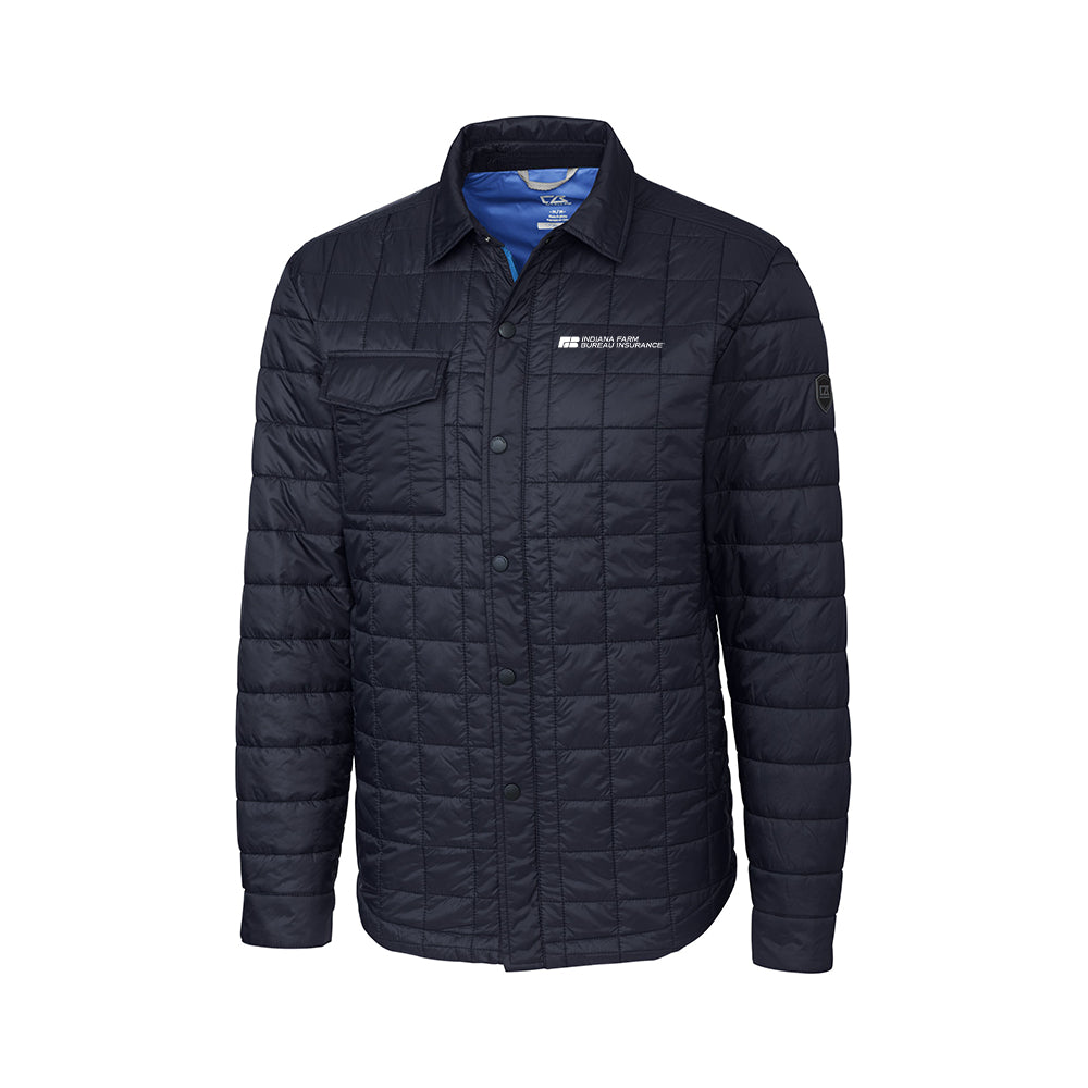 Tier 2 - Cutter & Buck Rainier PrimaLoft Mens Eco Insulated Quilted Shirt Jacket