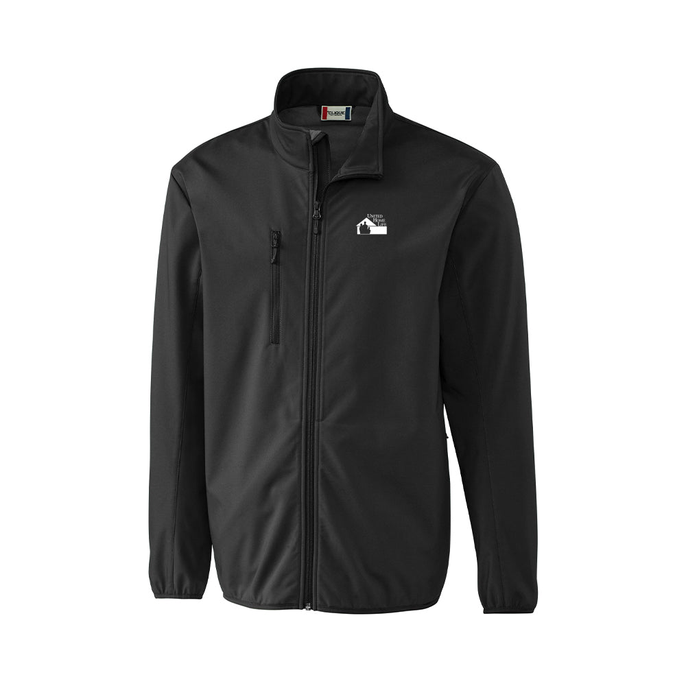 East Street - Clique Trail Stretch Softshell Full Zip Mens Jacket