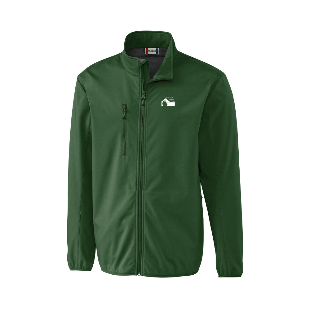 East Street - Clique Trail Stretch Softshell Full Zip Mens Jacket