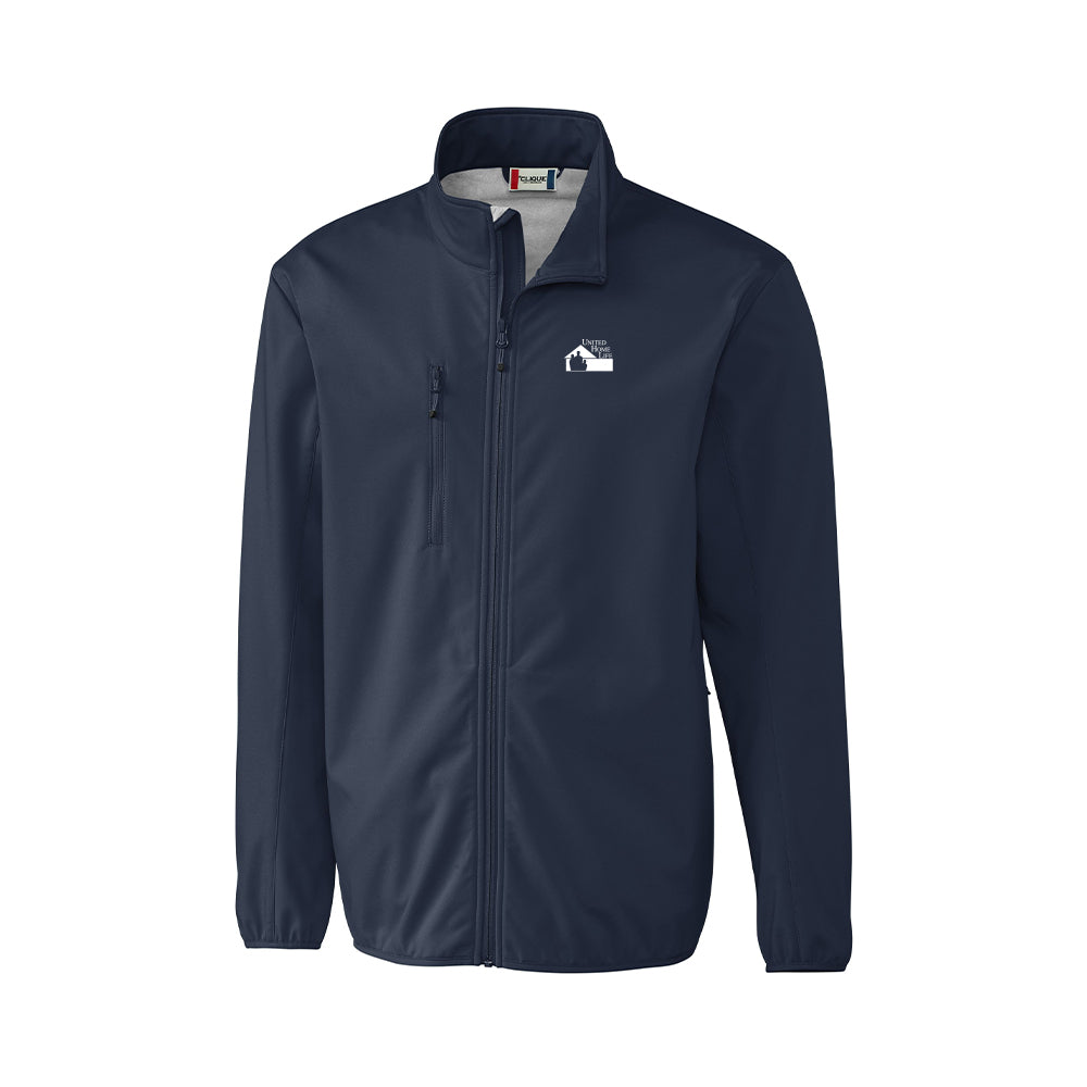 East Street - Clique Trail Stretch Softshell Full Zip Mens Jacket