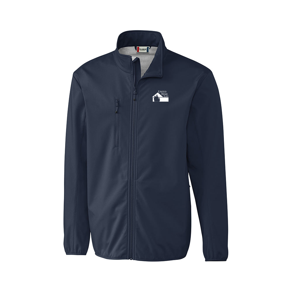 UHL - Clique Trail Stretch Softshell Full Zip Mens Jacket