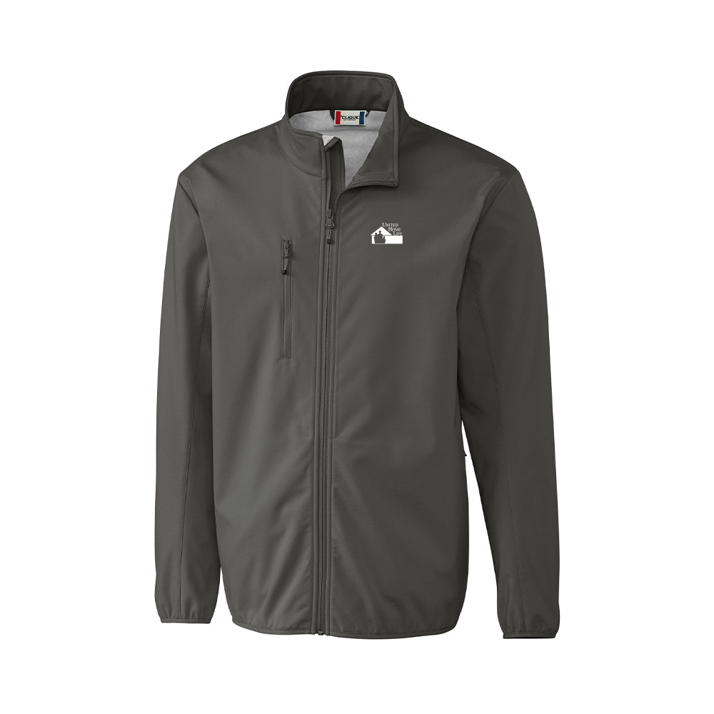 East Street - Clique Trail Stretch Softshell Full Zip Mens Jacket