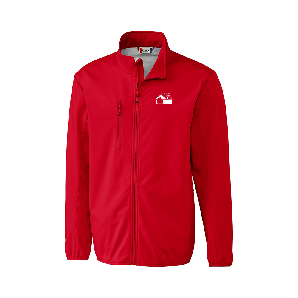 UHL - Clique Trail Stretch Softshell Full Zip Mens Jacket