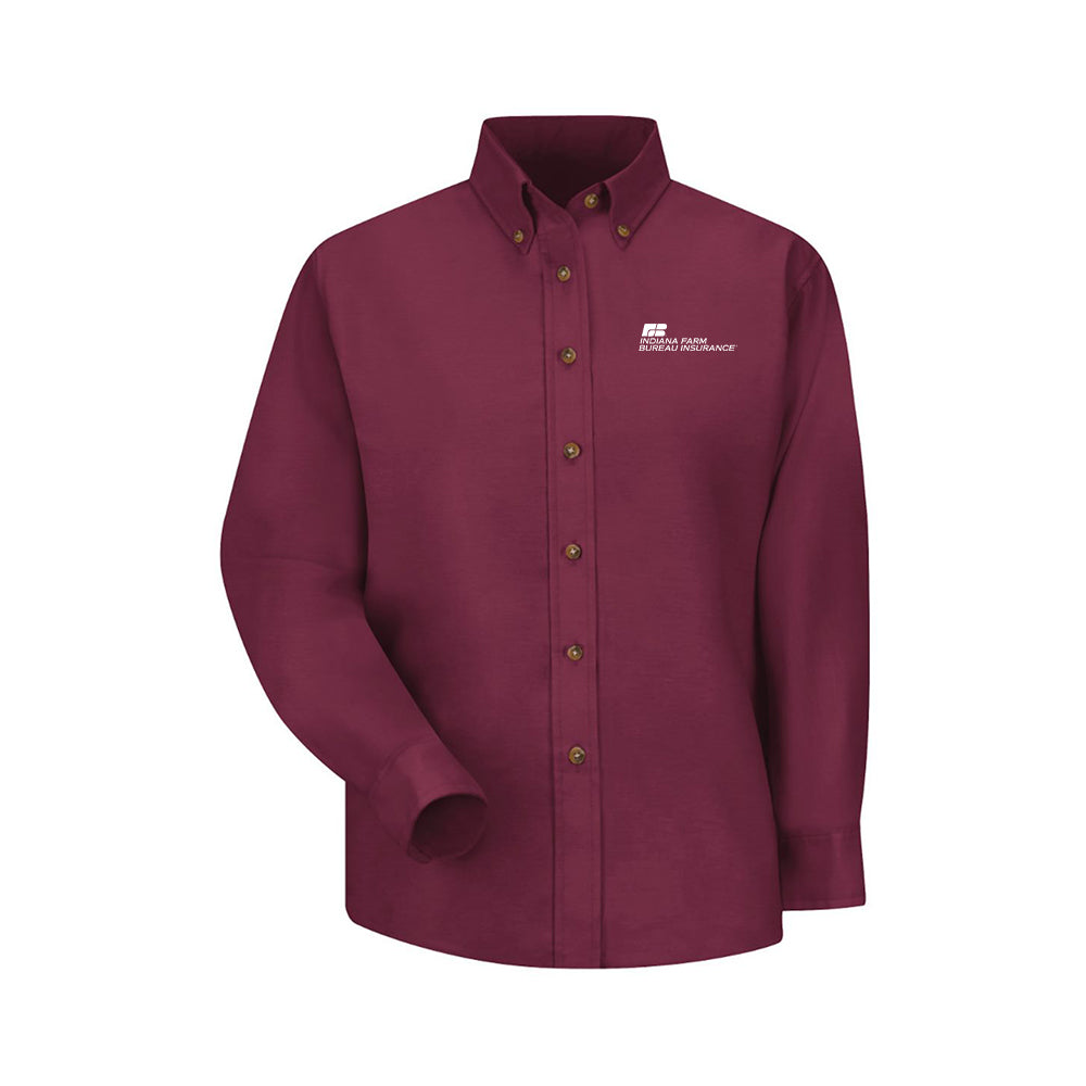 Tier 3 - Red Kap Women's Long Sleeve Poplin Dress Shirt