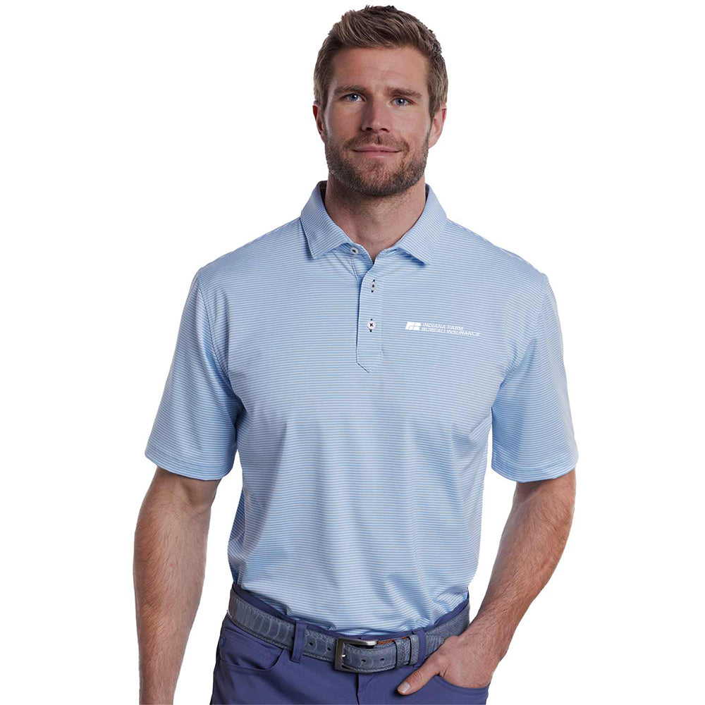 STITCH Atlantic Stripe Polo Shirt - Men's