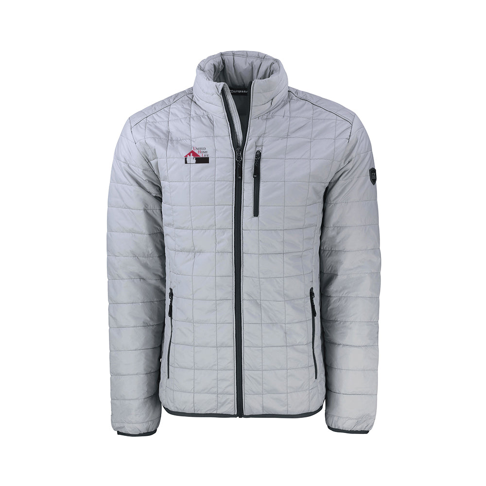 UHL - Cutter & Buck Rainier PrimaLoft Mens Eco Insulated Puffer Jacket Big & Tall