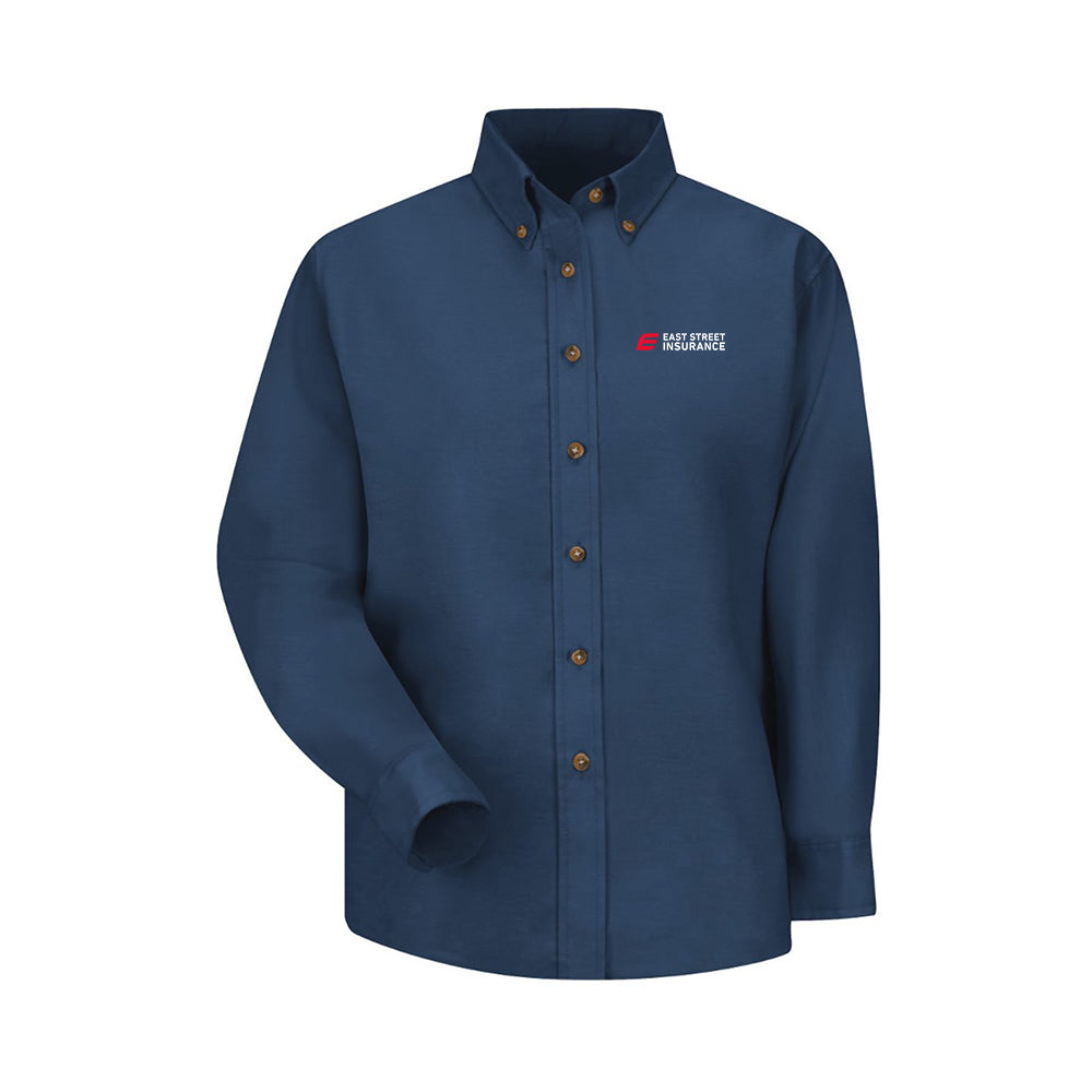 East Street - Red Kap Women's Long Sleeve Poplin Dress Shirt