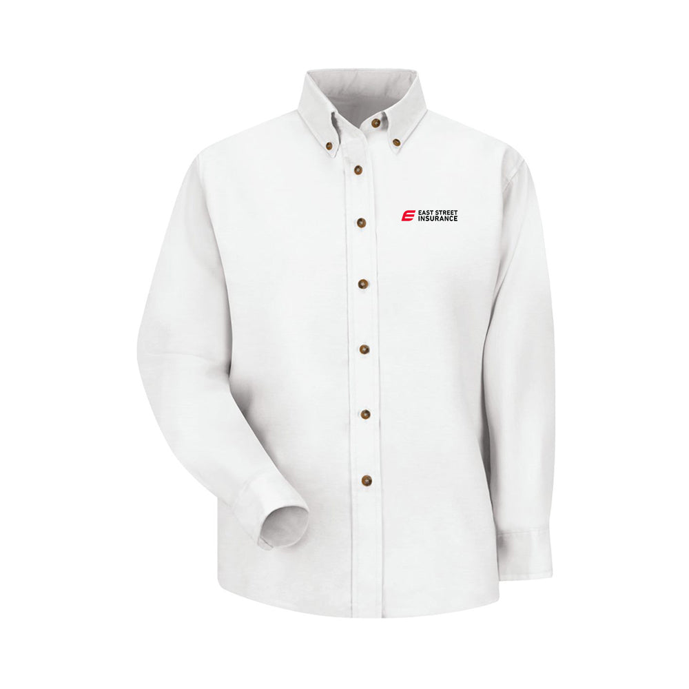 East Street - Red Kap Women's Long Sleeve Poplin Dress Shirt