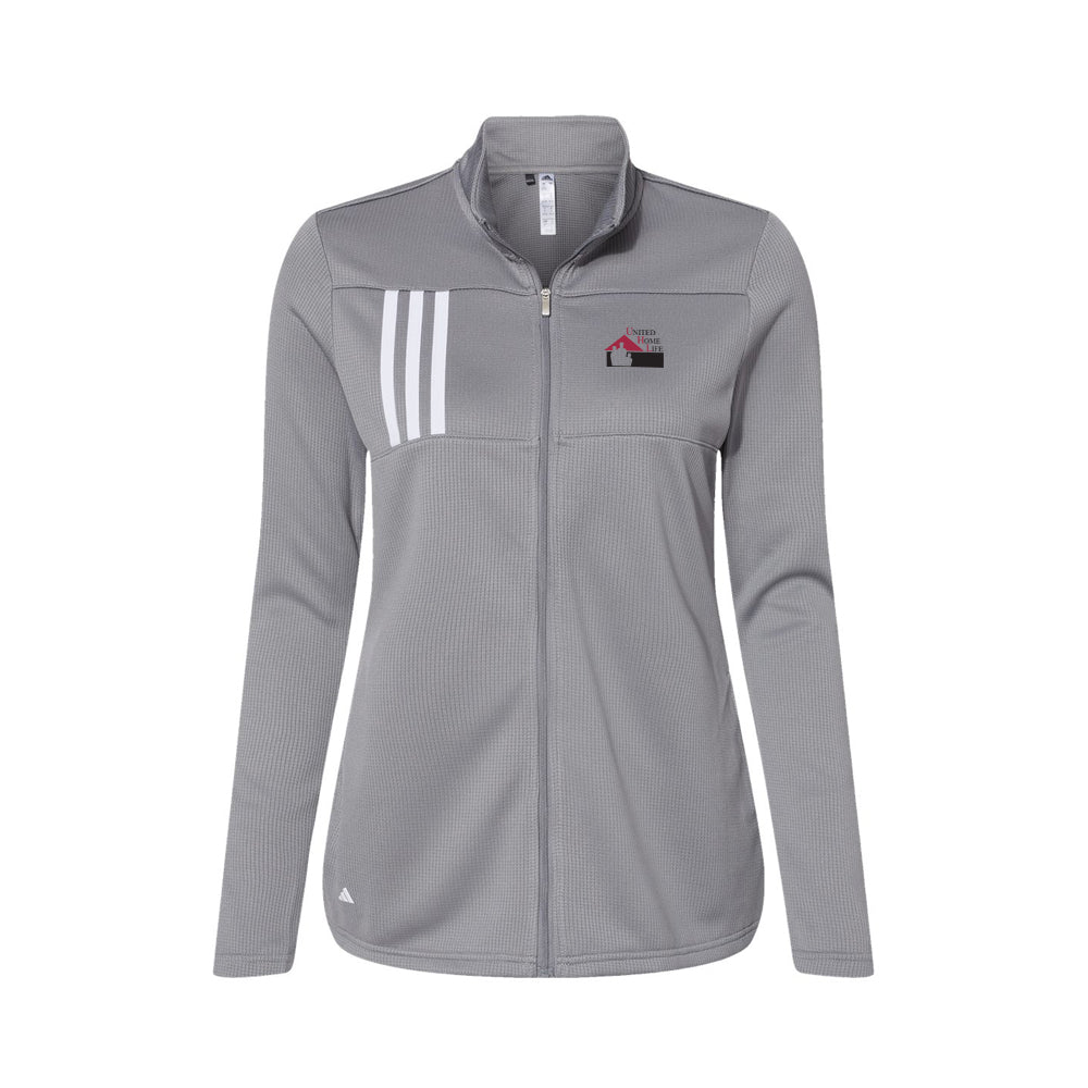 UHL - Adidas Women's 3-Stripes Double Knit Full-Zip