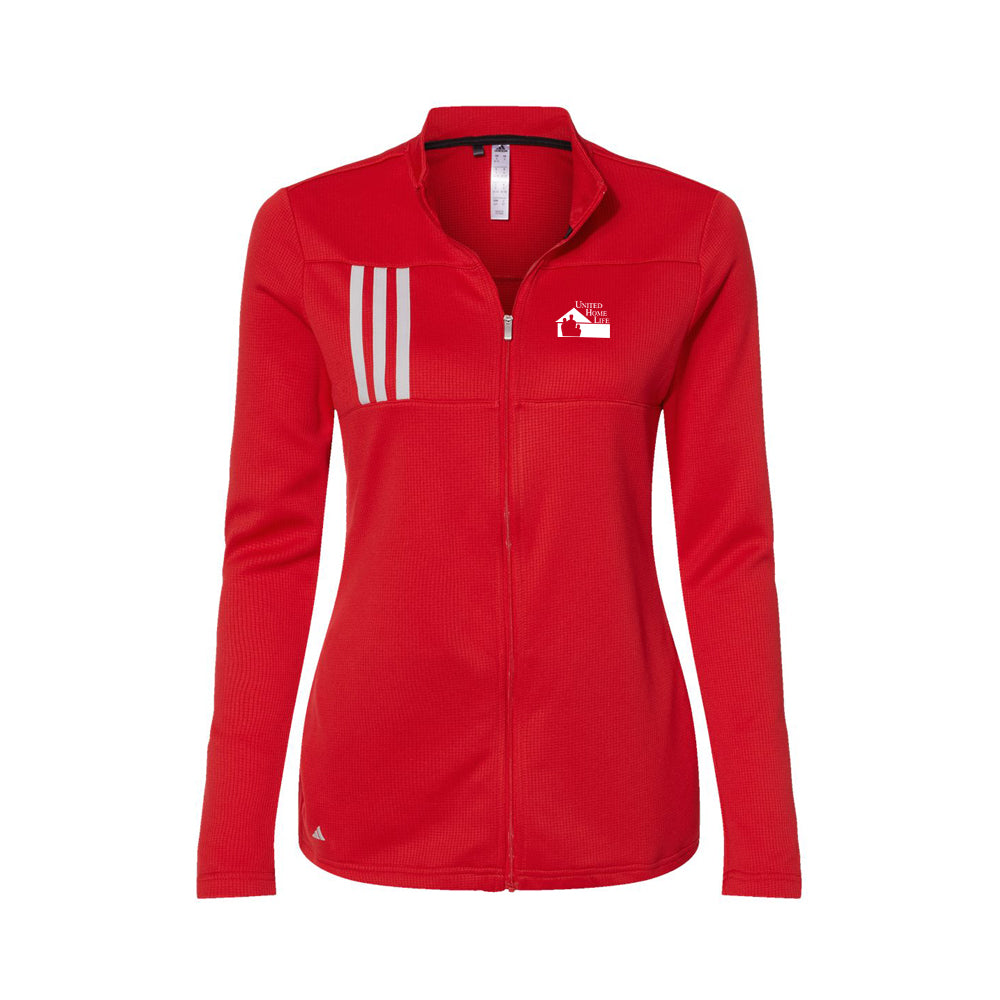 UHL - Adidas Women's 3-Stripes Double Knit Full-Zip