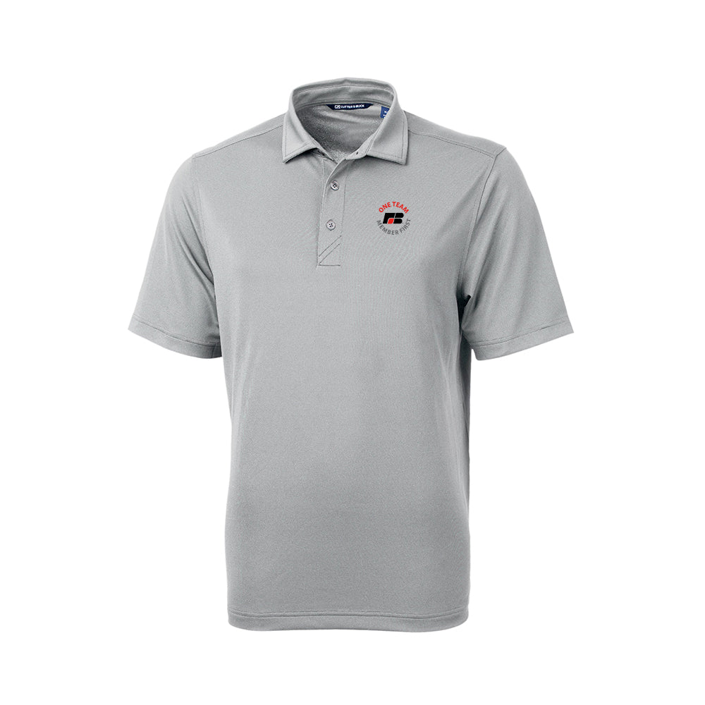 One Team - Cutter & Buck Virtue Eco Pique Recycled Mens Polo Big & Tall