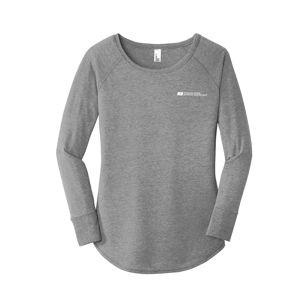 Tier 2 - District Women's Perfect Tri Long Sleeve Tunic Tee