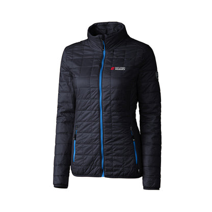 East Street - Cutter & Buck Rainier PrimaLoft Womens Eco Insulated Full Zip Puffer Jacket