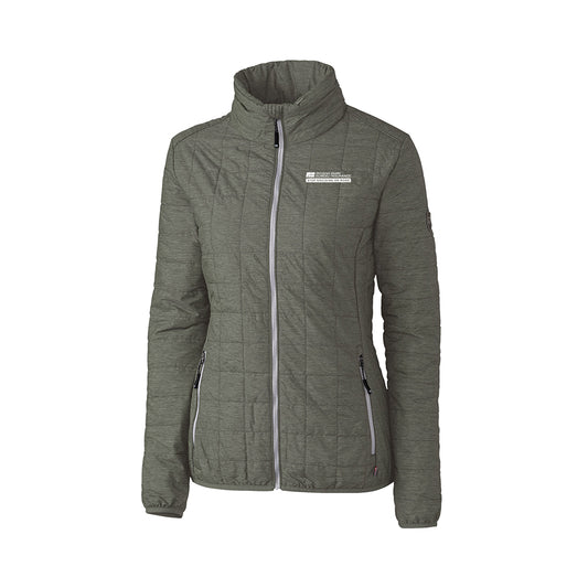 IFBI SKOW - Cutter & Buck Rainier PrimaLoft Womens Eco Insulated Full Zip Puffer Jacket
